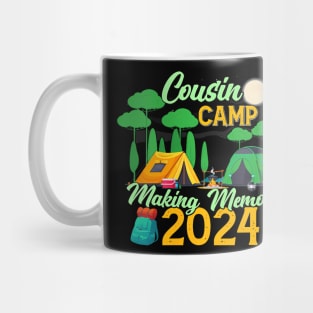 Womens Cousin Camp Making Memories Summer Vacation Family 2024 Mug